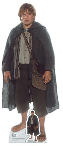 Star Cutouts SC4127 Lord of the Rings Samwise Gamgee Lifesize Cardboard Cutout with Mini – Loyal Hobbit Display for Fans & Collector Rooms