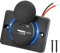Linkstyle 12V Auto USB Ladebuchse, PD3.0 & QC3.0 Dual USB Schnelllade Netzteilsteckdose mit Blauer LED für Motorräder Boote Marine