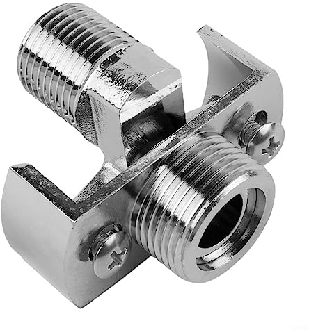 Kurzer Duscharmatur-Adapter, Anpassung des Winkels des Ansaugrohrs, Kupfer, Duschkopf, abgewinkelter gebogener Fuß für Badezimmer