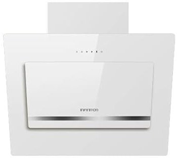 Infiniton Campana Extractora CMPTRAL-81W, Blanco, 80 cm de Ancho, 800 m3/h, 253 W, 2 motores, 2 Luces LED, Filtros de aluminio de 5 capas
