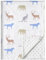 Soarwg Kids Babydecken 75 x 100 cm Unisex, Neugeborene, dick,superweich, Tier mit Baum, Grüner Elefant Schlafdecken für Kleinkinder, Kinder, Babys, Mädchen, Jungen, Kinderzimmer, Bettdecke, Geschenke