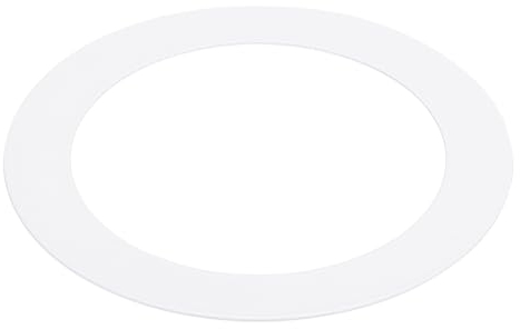 PATIKIL 2,99 ID 4,72 OD Tonto Anillos para Empotrada Luz Blanca Tonto Metal Adorno Anillo Iluminación Accesorio para Techo Pared Empotrado Lata Focos