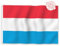 Aoihrraan Luxemburg Flagge 150x250cm Doppelseitige Luxemburger Fahnen Banner Für Outdoor-Feiern Haus Garten Veranda Party Dekoration Fahnen Mit 2 Stabilen Ösen Präzision Maschine Genäht