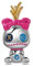 Lkwidi Charme Stitch Bow Doll Charms Anhänger 925 Sterling Silber Charm Pendant für Europäische Armbänder und Halsketten