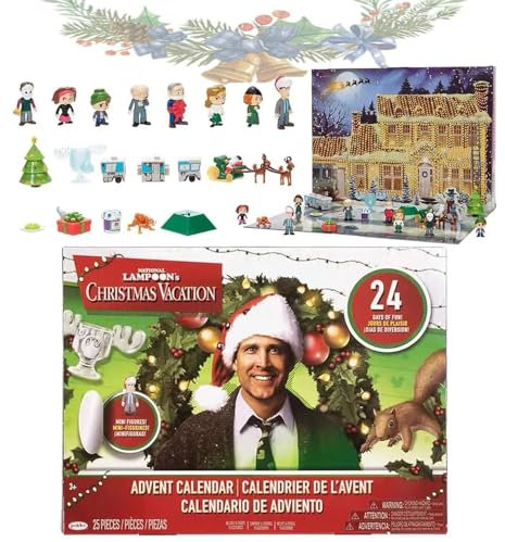 National Lampoon's Christmas Vacation Weihnachtskalender, Adventskalender 2024, 24 Tägiger Weihnachts Adventskalender, Christmas Vacation Advent Calendar, für Kinder und Erwachsene