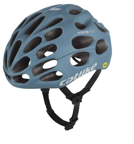 Catlike Unisex-Adult MIXINO EVO Strassenhelm, Hellgrau, S