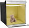 vinnyooc 60 x 60 x 60 cm - Boîte de lumière à intensité variable - Pour studio photo portable - Avec 60 LED - 5 fonds - Pour studio photo, chambre à coucher, bureau