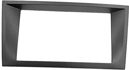HUVNEXA Fascia de Radio de Coche 2 DIN, for Ford, Mondeo, 2002-2006, Kits de instalación de Panel de Tablero con Marco estéreo CD DVD Radio Dash