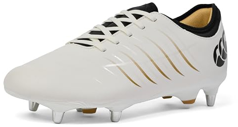 Canterbury Adults Unisex Phoenix 2.0 Team Soft Ground Rugby Boots White