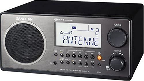Sangean WR-2 Black - Radio Portátil