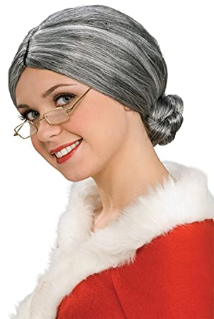 Rubie's Official Perücke, alte Dame, Erwachsenen-Kostüm, Grau, Einheitsgröße