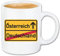 Reifen-Markt Kaffeetasse ÖSTERREICH - AUSTRIA - ÖSTERREICHER - ÖSTERREICHERIN - WIEN Keramik 330 ml in Weiß