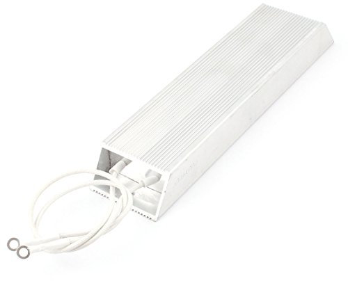 sourcing map 60Ohm 5% 500W Aluminium Shell Bremswiderstand Widerstand Dummy geladen für Audio de