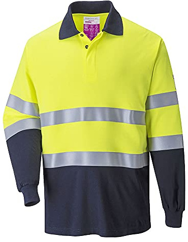Portwest FR Hi Vis 2 Tone Polo Shirt