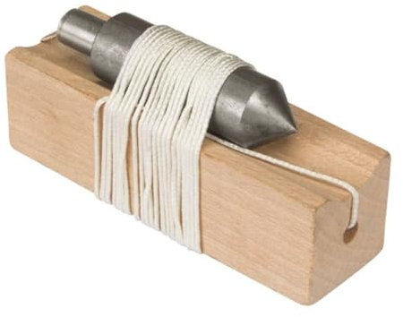 Toolland Senklot, mit Schnur, mit Block, 100 g