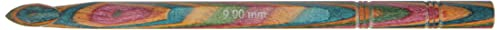 KnitPro Symfonie 9,00mm Häkelnadel Holz, Bunt, 20x5x1 cm