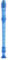 Stagg REC-BAR/TBL Flûte à bec Plast Bleu Transparent
