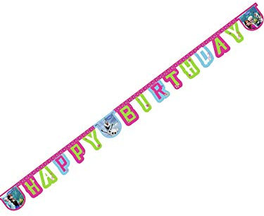 Disney Frozen Luftballons, 28 cm, Rosa/Blau/Weiß