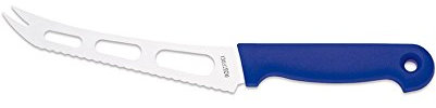Giesser seit 1776 - Made in Germany - Käsemesser blau, Basic Blue, Klinge 15 cm, rutschfest, Weichkäsemesser spülmaschinenfest, rostfrei