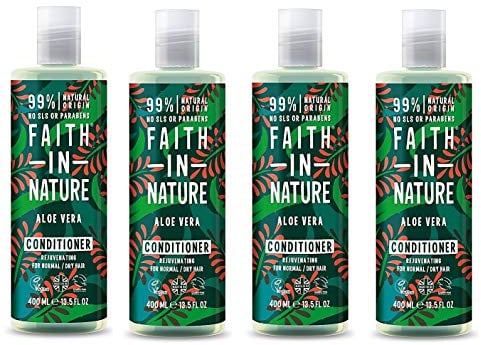 Faith In Nature | Aloe Vera Conditioner | 4 X 400Ml