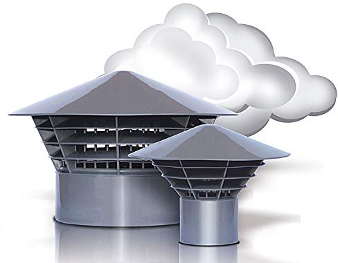 Vent Hood Cooker Hat Roof Vent DN 150 mm DN160 on Tube