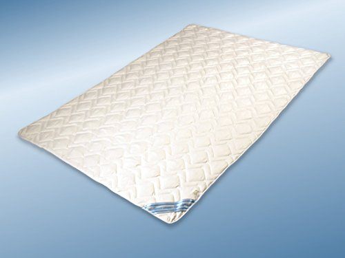 Garanta Betten Hofmann Super softiges Wildseiden Steppbett Sommerdecke Sommerbett 200x200 cm