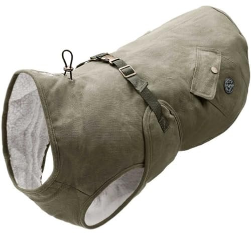 HUNTER UPPSALA TREND Hundemantel, Parker, Mit Baumwolle, Gefüttert, 45, Khaki