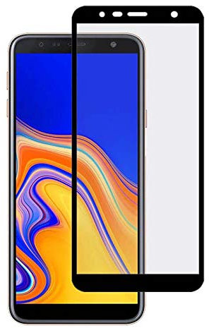 Generica – Protecteur en Verre trempé Complet Samsung Galaxy J4 Plus/J6 Plus Noir