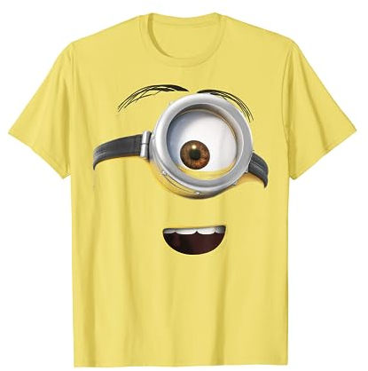 Despicable Me Minions Happy One-Eyed Face T-Shirt