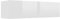 vidaXL TV Schrank mit 2 Klapptüren TV Möbel Hängeboard Lowboard Fernsehschrank Fernsehtisch Sideboard HiFi Hochglanz-Weiß 120x30x30cm Holzwerkstoff