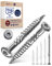 Vis de terrasse 5x80 acier inoxydable V4A Vis Torx 5mm d'épaisseur 800 vis à bois Torx 80mm de long vis en acier inoxydable durci bois