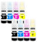 Supply Guy Tinte kompatibel mit Epson 104 passend für EcoTank ET-2710 ET-2711 ET-2712 ET-2714 ET-2715 ET-2720 ET-2721 ET-2726 ET-2810 ET-2815 ET-2820 ET-2821 ET-2825 ET-2826 ET-4700 ET-4800 (8 x 70ml)