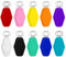 SAVITA 20 Stück Sublimation Schlüsselanhänger, Doppelseitig Sublimation Keychain Rhombus Blank Keychains mit Ring für DIY-Handwerk-Ornamente-Reißverschlüsse