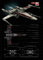 Displate Offiziell Star Wars MetallPoster Magnetische Befestigung Inklusive Lizenziert Bilder Hochwertiges Poster Star Wars - Vehicle Schematics - X-Wing Poster 45 cm x 32 cm
