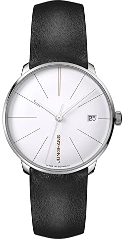 JUNGHANS Meister fein Damenuhr Kleine Automatic Braun/Stahl 27/4230.00