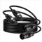 Twozoh XLR Male to Female Microphone Cable 2M 2 Pack, XLR Balanced 3Pin Audio Cable (Professional/HiFi)