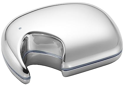 Georg Jensen Kinder Elefantenbox in Blau - Polierter Edelstahl Schmuckorganisator - Entworfen von Jørgen Møller Elegante Geschenkaufbewahrung