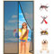 Magnetic Fly Screens for Patio Doors, 230x215 cm Retractable Mesh with Self Sealing Magnets, Heavy Duty for Sliding Doorways, Keeps Nature Out, Black 993 Size