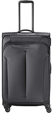 Travelite Croatia - 4-Rollen-Trolley L 77 cm erw. anthrazit