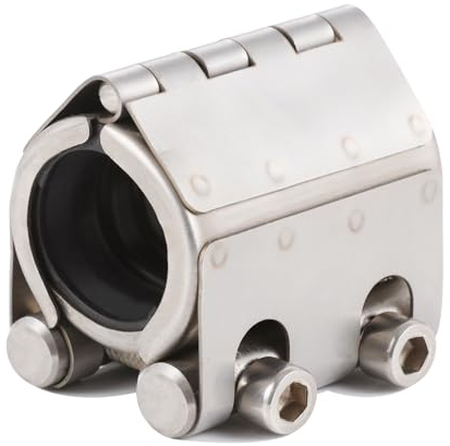 SNUTUYA Pipe Repair Clamp for pipes OD: 1 inch or 25mm-27mm, Leak Sealer,Emergency Pipe Repair Kit for Copper Pipes Plastic Pipes Galvanized Pipes Steel Pipe,304 Stainless Steel Pipe Repair Clamp。