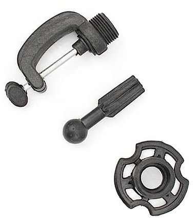 Amosfun 2pcs Black Mannequin Head Stand Wig Head Holder Adjustable Hairdressing Training Display Holder for Salon and Professional Use