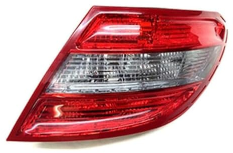 NAIRE Heckleuchten für Benz W204 C180 C200 C220 C260 C280 C300 2007-2010,Blinklicht Wasserdicht Rücklicht Multifunktion Signallicht Sicherheit Licht,A/Right