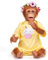 iCradle 18 Zoll Realistische Orangutan Reborn Affen Puppen Baby Mädchen Weiche Silikon Vinyl Tuch Körper Echte Haar Affen Babys Natur Detaillierte Malerei Premmie Größe Sammelkunst (Mund Open)