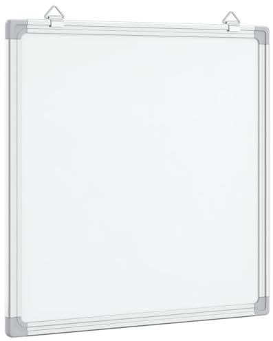 vidaXL Magnetisches Whiteboard 60x60x1,7 cm Aluminium