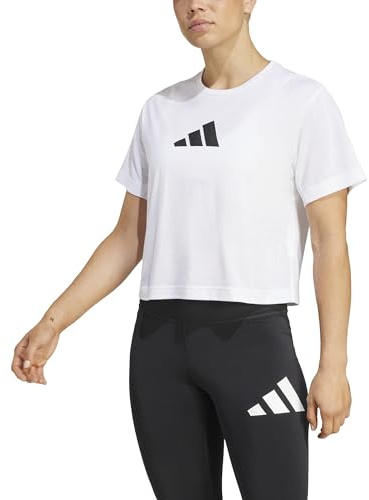 adidas Damen adidas Workout Essentials Big Performance Logo Training T-Shirt