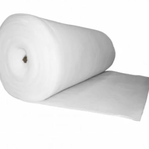 Ouate 100g/m² - Vendue au mètre - Largeur 160cm Oeko-Tex® Épaisseur 10mm Pour Moletonner Rembourrer vos Projets Couture