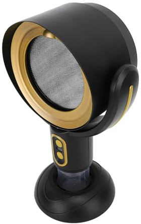 Lwuey Hotte aspirante portable, ventilateur d'échappement de cuisine de bureau, mini extracteur à 2 vitesses du vent, filtre amovible à faible bruit, tasse de collecte d'huile, barbecue intérieur, pot