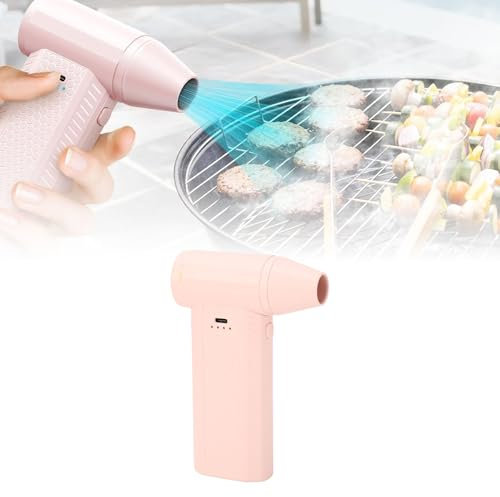 Compressed Air Duster 130000RPM Mini Electric Air Duster Powerful Blower High Speed Duct Fan for Keyboards Home Outdoor