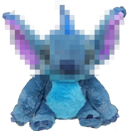 SkyJoy Niedliche Anime Plüschpuppe ,Niedlich Kuscheltier,kuschelweich, Plüschtier, Plüschfigur, Einschlafhilfe Kuscheltier, Geeignet Jungen Mädchen,Blauer Teddybär Geschenk