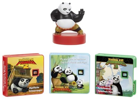 Little tikes Story Dream Machine DreamWorks Animation Story Collection - Kung Fu Panda Dragon Warrior-Sammlung - 3 Storytime-Bücher und 1 Audio Play-Figur - für Kleinkinder und Kinder ab 3 Jahren